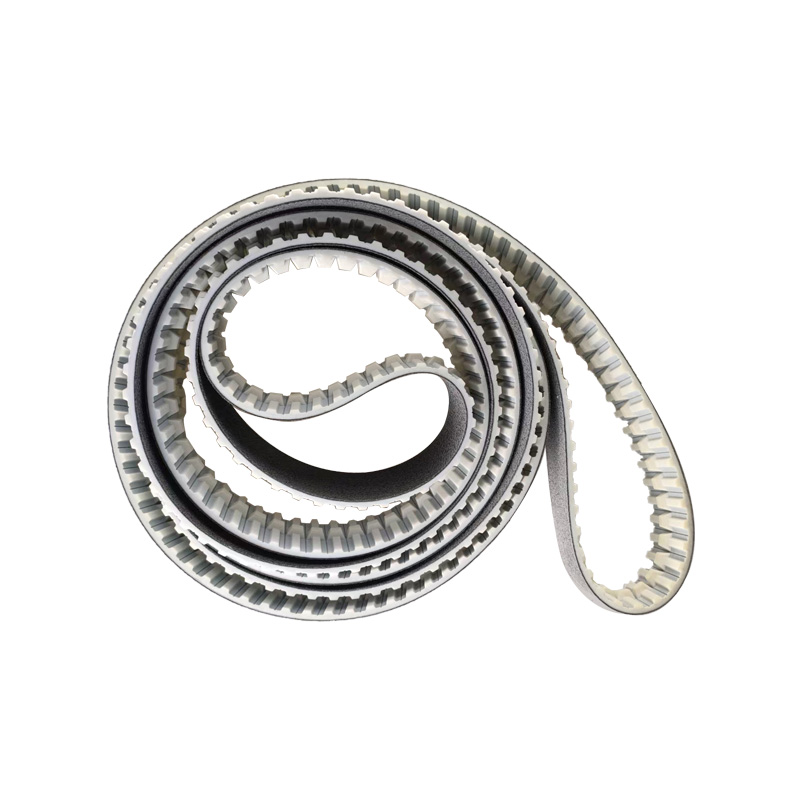 PU聚氨酯同步帶 85HK13*8導條 加2mm灰色低溫毛氈 耐磨防滑輸送帶