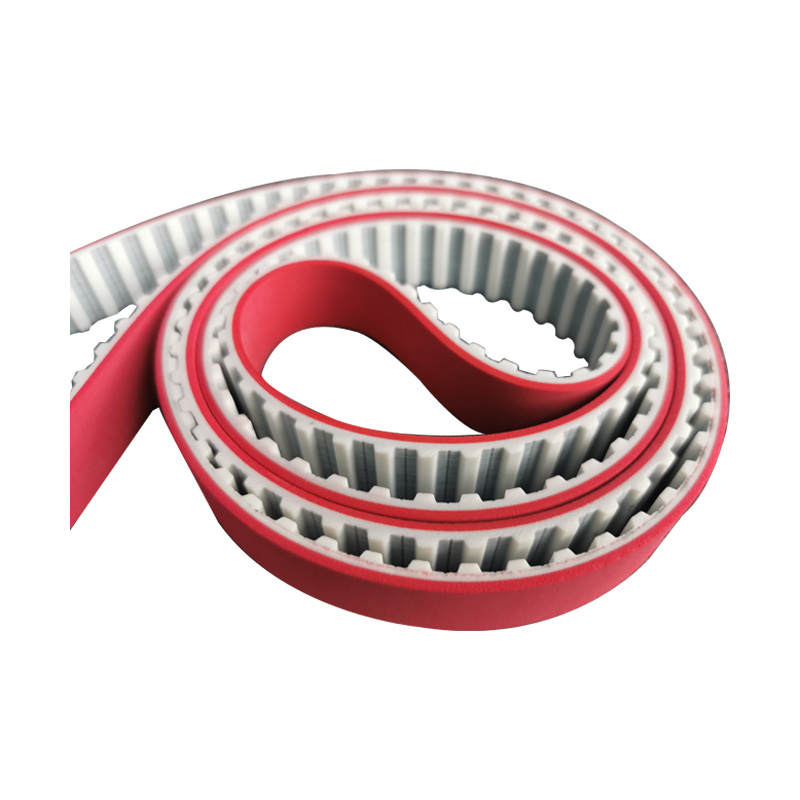 雙邊機同步帶-紅膠pu同步帶AT10-玻璃磨邊機皮帶-傳送帶