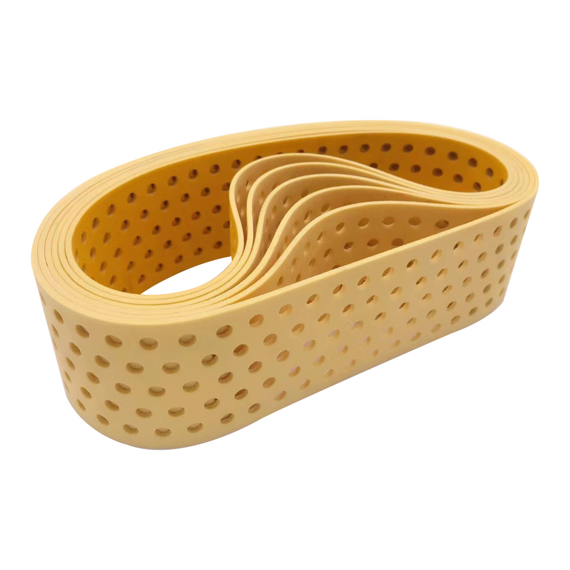 打孔輸送帶吸風(fēng)定位激光打孔開槽定制輸送帶