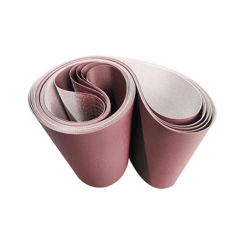 咖啡色蛇皮紋耐磨耐油PU輸送帶包裝機(jī)傳送帶